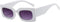 Dollger Retro Rectangle Sunglasses for Women 90’s Vintage Shades Unisex Square Thick Frame Glasses UV Protection...