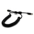 Digirig Coiled Shielded USB-A to USB-C Cable with Ferrites...