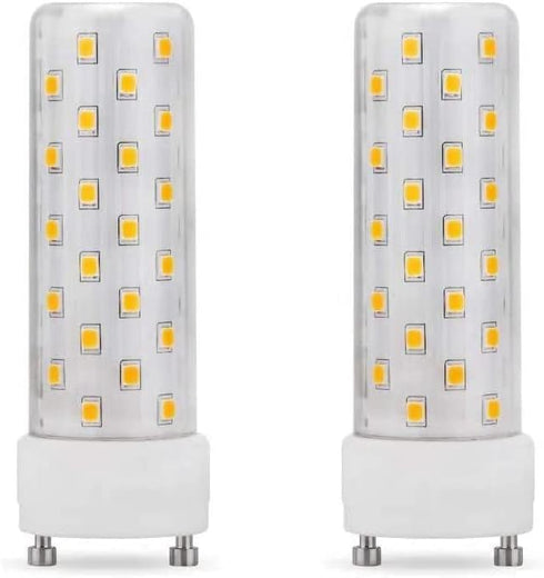 GU24 LED Light Bulb 4000K Neutral White High Brightness for Bathroom Ceiling Fan 13W 18W 23W T2 Spiral CFL Light Replacement, 120V 10W 2pcs(Not di...