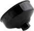 DEDC 3.39inch/86mm 16 Flutes Aluminium Oil Filter Wrench for BMW, Oil Filter Housing Cap Removal Tool for N20, N26, N51, N52, N54, N55, N63, N74, ...