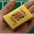 Mini Deck of Cards, Mini Gold Playing Cards, Waterproof Playing Cards for Party and Game...