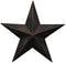 Home Collection Dimensional Steel Metal Barn Star, 12.2" x 6.9", Black Antique Matte Finish, Lightly Distressed Wall Art...