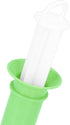 7pcs Set Food Pouch, Maker Reusable Pure Color Pouches Toddler Fruit Squeeze Puree Filler for Kids(Green)...