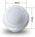 PIR Motion Sensor, Requires Gantch HUB?Smart Gateway?, Tuya Powered Zigbee Connection,.Compatible with Apple HomeKit, Alexa, 360° Detection Securi...