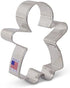 Gingerbread Girl Cookie Cutter 3.75" Made in USA by Ann Clark...