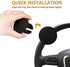 No Tool Required Easy Set Up Silicone Steering Wheel Spinners for Automobiles...
