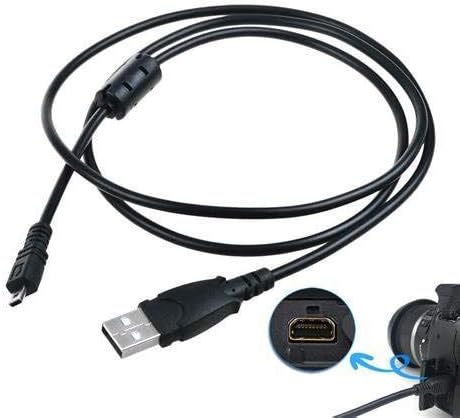 Replacement USB PC Charger Data Cable Cord Lead for Panasonic Camera Lumix DMC-ZS25 DMC-TZ35 DMC-G7 ZS40 ZS50 TS30 SZ3 TZ8 TZ11 TZ15 TZ24...