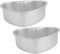 2pcs Heart Cake Mold Heart Shaped Baking Molds Mousse Cake Shaper Casserole Dish Roasting Dish Sandwich Loaf Tin Cake Rings for Bagel Cake Stencil...