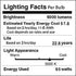 400W-500W Equivalent LED Light Bulb,6000 Lumen 5000K Bright Daylight White Bulbs,High Lumen E26/E27 Medium Base for Outdoor Indoor Garage Warehous...