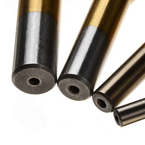 TJP 4pcs Chamfer Countersink Deburring Drill Bit Crosshole Cutting Metal Wood Tools...