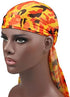 Military Camouflage Premium Silky Durags with Long Tail Colorful 360 Waves Doo rag for Men Du rag Cap (3/4 Packed)...