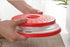 Pack of 2 Collapsible Microwave Food Cover, Splatter Guard,Vented Microwave Lid for Food,10.5inch, BPA free TPR, Dishwasher safe...