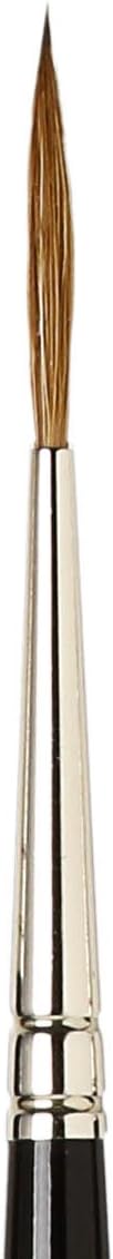 da Vinci Watercolor Series 1200k Maestro Paint Brush, Medium Needle Liner/Rigger Kolinsky Red Sable, Size 2 (1200K-02)...