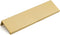 goldenwarm 5 Pack Finger Edge Pulls Drawer Finger Pulls Champagne Gold Cabinet Handles Modern Tab Pulls Gold Kitchen Cabinet Hardware, Back Mount,...