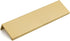 goldenwarm 5 Pack Finger Edge Pulls Drawer Finger Pulls Champagne Gold Cabinet Handles Modern Tab Pulls Gold Kitchen Cabinet Hardware, Back Mount,...