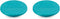 Le Creuset Silicone Mill Caps, 2 1/2", Caribbean...