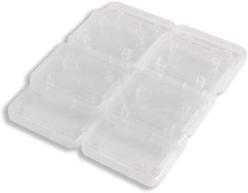 Plastic Memory Card Storage Case Compatible with SD MMC/SDHC PRO Duo White (20 PCS)...