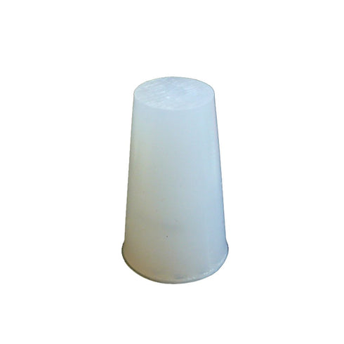 Solid Silicone Stopper, Size #0 - Pack of 20...