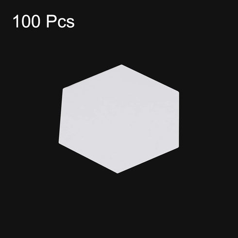 100 Count English Paper Piecing Hexagon 36mm Shapes Paper Quilting Templates Patchwork English Paper Piecing Supplies for Quilting Sewing DIY Craf...
