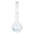 PATIKIL 250ml Volumetric Flask, Polypropylene Graduated Volumetric Measuring Flask with Plug Cap Tolerance 0.3ml for Laboratory Science Experiment...