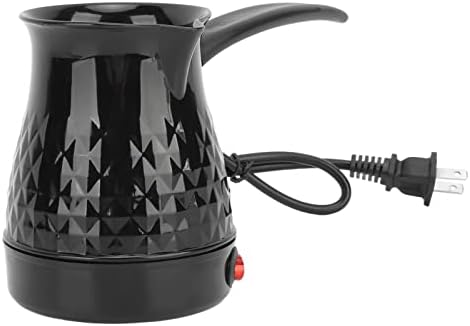 Diydeg Turkish Coffee Maker, 600ml Stainless Steel Electric Turkish Coffee Pot with Removable Anti Scald Handle, Arabic Greek Coffee Maker Machine...