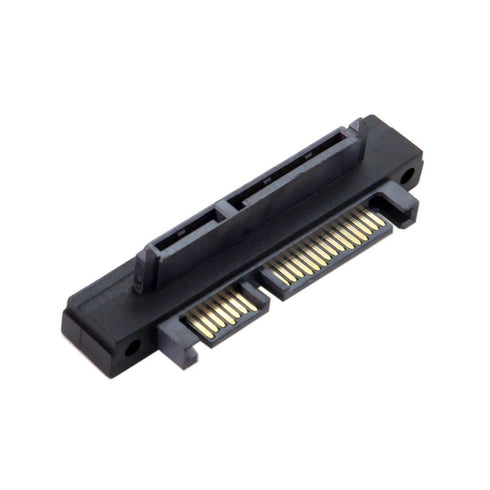 chenyang SATA Male to SATA Female 90 Degree UP Angled Gender Changer Connector Adapter for 2.5/3.5" Hard Disk Drive...