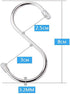 5Pcs for RV Caravan Camper White Awning Clothes Hook Shoes Party Lights Holder Organizer Rack Hanger Outdoor Car Tools...