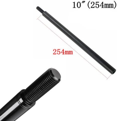 RICKYZHU 10" Black Shift Knob Extension for Manual Gear Shifter Lever M10x1.5 Extended...