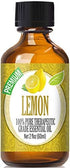 Healing Solutions 60ml Oils - Lemon Essential Oil - 2 Fluid Ounces...