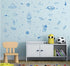 Outer Space Wall Stickers for Kids – Rockets, Stars, Planets and Galaxy Themed Decals – Educational and Decorative Vinyl for Boys Bedroom, Nursery...