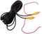 Car RCA Video Extension Cable for Auto Backup Camera Monitor Rear View Parking System with Detection Wire Reverse Trigger Lead for GPS Navigation ...