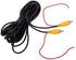 Car RCA Video Extension Cable for Auto Backup Camera Monitor Rear View Parking System with Detection Wire Reverse Trigger Lead for GPS Navigation ...