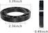 Steering Wheel Adapter Spacer, Aluminum Alloy Steering Wheel Hub Spacer, Steering Wheel Hub Adapter Extension Spacer, 12.5mm 1/2" Wheel Spacer for...