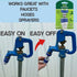 Do it Best Garden Watering Wand for Garden Hose- Garden Hose Nozzle Wand- Water Wand for Garden Hose with Shut Off- Bundled w/Garden Hose Quick Co...