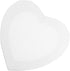 EXCEART Blank White Canvas Boards Heart Canvas Painting Drawing Board Cotton Art Panels for Oil Watercolor Paint 2pcs (Width 20cm)...