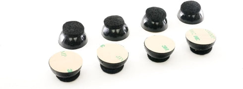 Sorbothane Hemisphere Feet. Sound Isolation Pads for Speakers to Tighten Bass and Improve Sound (1" Pack of 8)...