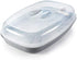 Home Products Essentials Microwavable Fish, Pasta and Veggie Steamer, with Steam Vent, BPA Free, 11.5 x 8 (832)...