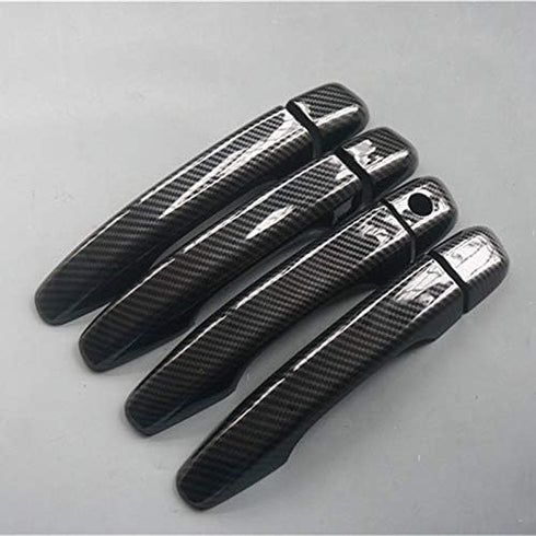 New Door Handle Cover Protector Trim for Honda Accord 10th 2018 2019 2020 2021 2022 (Carbon Fiber Print)...