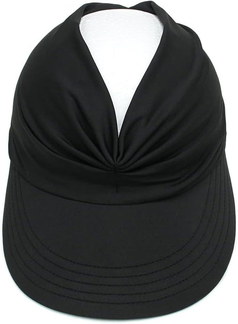Sun Hat Women Sun Beach Visor Cap UV Protection with Wide Brim for Sports Beach Golf Hiking...