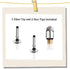 Mixoo Capacitive Stylus Pen, Disc & Fiber Tip 2 in 1 Series, High Sensitivity and Precision, Universal for ipad, iPhone, Tablets and Other Touch S...