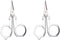 2Pcs Foldable Mini Metal Scissors Stainless Steel Folding Scissors Portable Travel Scissors Crafting Safety Sewing Scissor For Home Office...