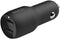 Belkin 24 Watt Dual USB Car Charger - 2 12W USB A Ports with Fast Charging for Apple iPhone 14, 14 Pro, 14 Pro Max, iPhone 13, 13 Pro, 13 Pro Max,...