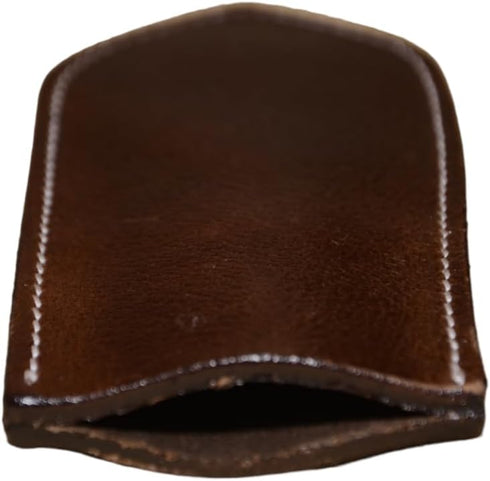 Leather Cast Iron Hot Handle Cover, Skillet Panhandle Grips, Frying Pan, Heat Protection, Kitchen Essentials,Panhandle, Potholder, Slides On/Off E...