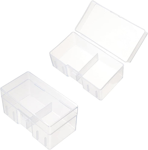 Fielect 12 x 9V Battery Storage Case Holder Organizer Box Transparent...