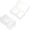 Fielect 12 x 9V Battery Storage Case Holder Organizer Box Transparent...