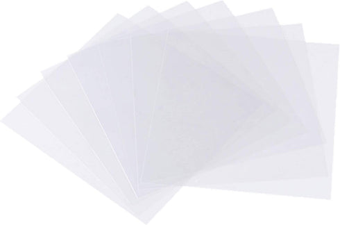 BANLTRE 15 Pieces 4 mil Transparency Blank Template Material Stencils Mylar for Cutting Paper Clear Sheet 12 × 12 inch (15-4 mil)...