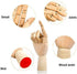 Wood Artist Drawing Manikin Articulated Mannequin with Wooden Flexible Fingers 10" Left Hand (10 inches-The Right Hand)...