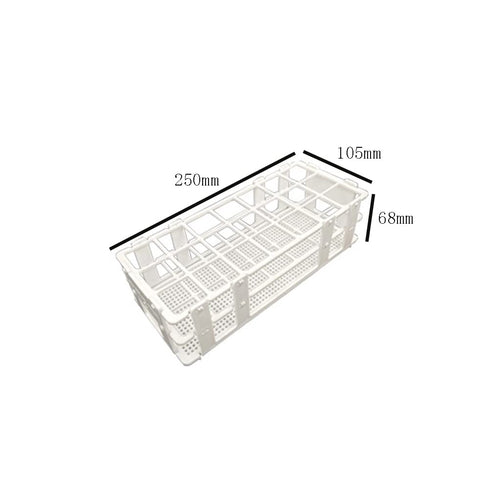 1 Piece Test Tube Rack Plastic Lab Test Tube Rack 21 Holes Detachable Lab Test Tube Rack Holder Centrifuge Tube Holder Centrifuge Tube Rack for 30...