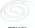 TOYANDONA Rubber Snake Realistic Rubber Snake Toy White Fake Lifelike Snake Educational Toys for Kids Prank Prop Halloween Party Decor...
