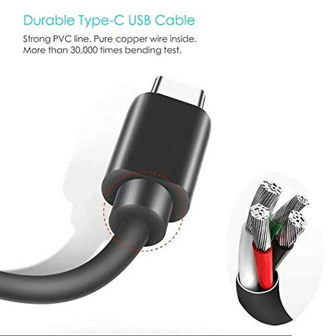 USB C Cable Charger Charging Cable Cord Compatible for Samsung Galaxy Buds+ Plus SM-R175,Galaxy Buds Pro 2 Pro 2, Galaxy Buds Live SM-R180,Skullca...